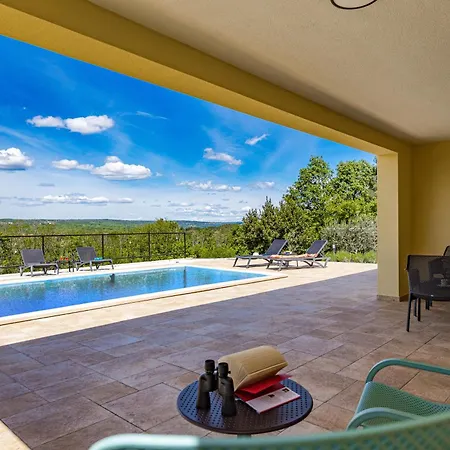 Rok With Private Pool & Sunset Views Near Pula Villa Puntera