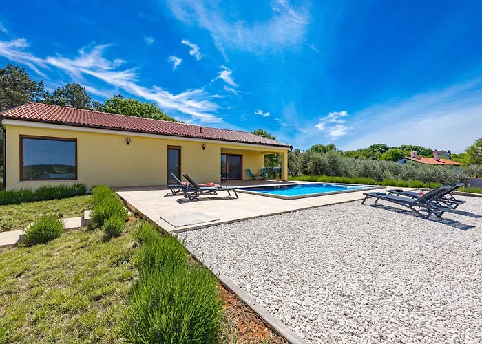 Rok Modern Family With Private Pool Villa Puntera